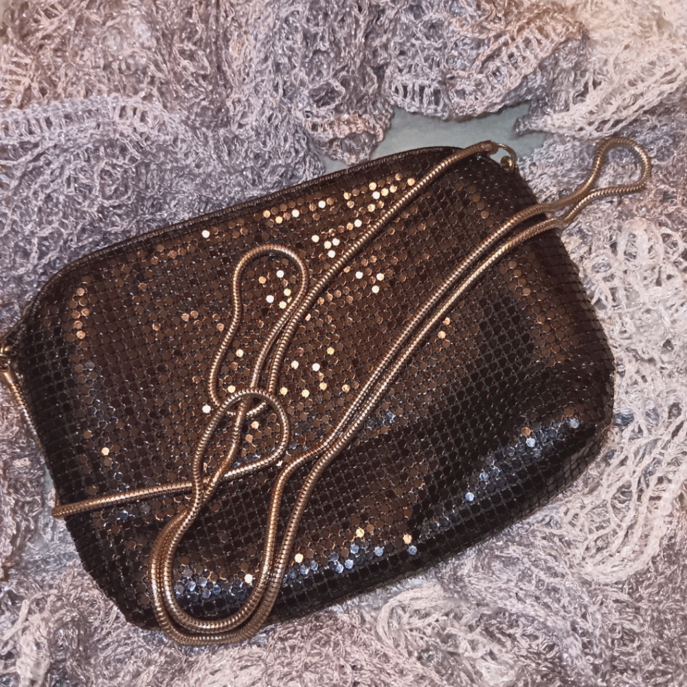 Elegant Black Sequin Clutch-Make An Offer